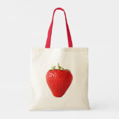 Tote Bag Une fraise rouge bta (Dos)