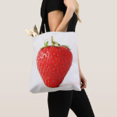 Tote Bag Une fraise rouge stcnm (De près)