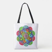 Tote Bag Une géométrie dynamique (Dos)