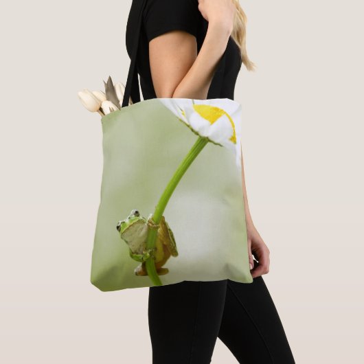 Tote Bag Une grenouille mignonne (De près)