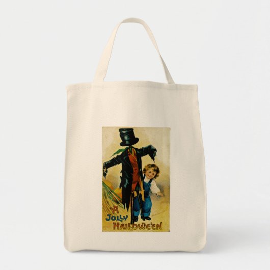 Tote Bag Une Halloween joyeuse (Devant)