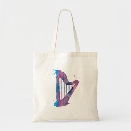 Tote Bag Une harpe (Devant)
