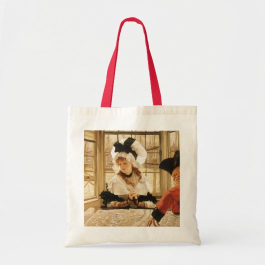 Tote Bag Une histoire fastidieuse de James Tissot, Art Vint (Devant)