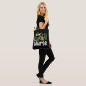 Tote Bag Une infirmière chanceuse à la Saint-Patrick (Sur le modèle)