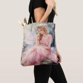 Tote Bag Une jolie fée de printemps (De près)