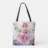 Tote Bag Une jolie fée de printemps (Dos)