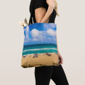 Tote Bag Une journée à la plage (De près)