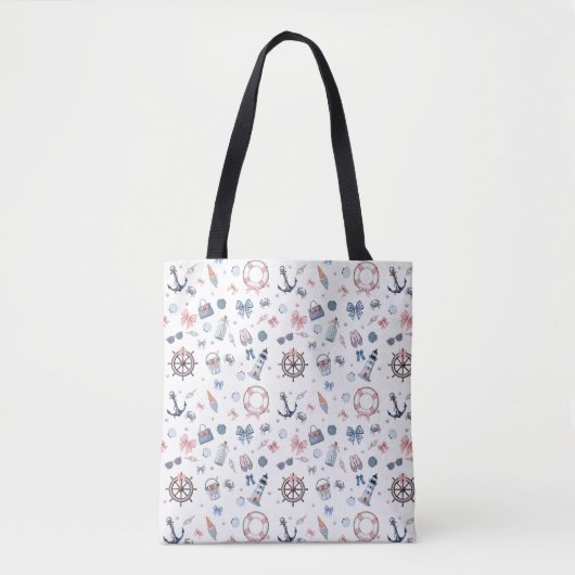 Tote Bag Une Journée À La Plage ! (Devant)