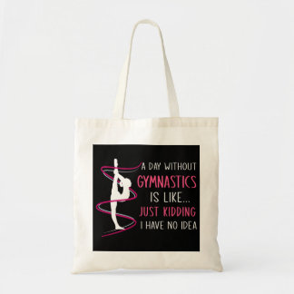 Tote Bag Une journée sans gymnastique amusante