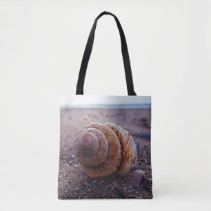 Tote Bag Une macro vue de Shell en spirale