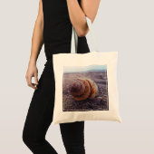 Tote Bag Une macro vue de Shell en spirale (Devant (produit))