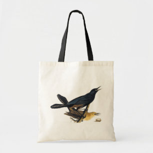 Tote Bag Une paire de Grackles Bateau-Coupé la queue