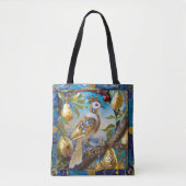 Tote Bag Une perdrix dans un poirier (Devant)