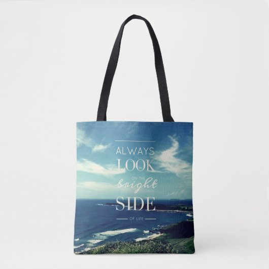 Tote Bag Une perspective positive sur la vie / ©Paysage mar (Devant)