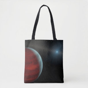 Tote Bag Une Planète Géante Au Gaz Autour D'Une Étoile Nain