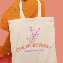 Une rangée de Derniers mots célèbres Tricot Lover