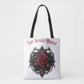 Tote Bag Une romance sombre observée (Devant)
