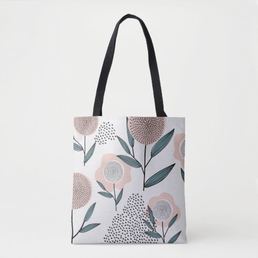 Tote Bag Une rose (Devant)