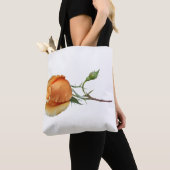 Tote Bag Une seule bouture de rose (De près)
