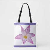 Tote Bag Une seule fleur (Devant)