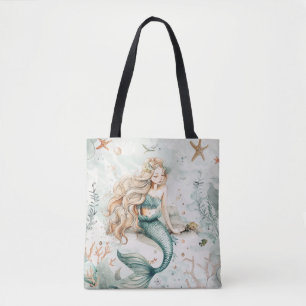 Tote Bag Une sirène mignonne
