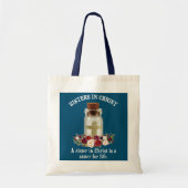 Tote Bag Une Soeur En Christ Une Soeur En Christ Est Une (Devant)