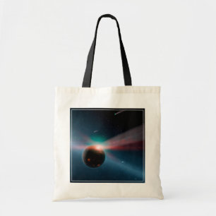 Tote Bag Une Tempête De Comètes Dans Le Système Eta Corvi.