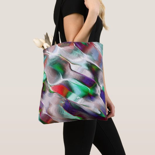 Tote Bag Une touche d'extravagance subtile ou colorée dans (De près)