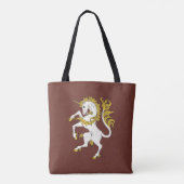 Tote Bag Unicorn Rampant (Dos)