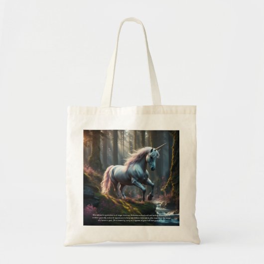 Tote Bag Unicorne (Devant)
