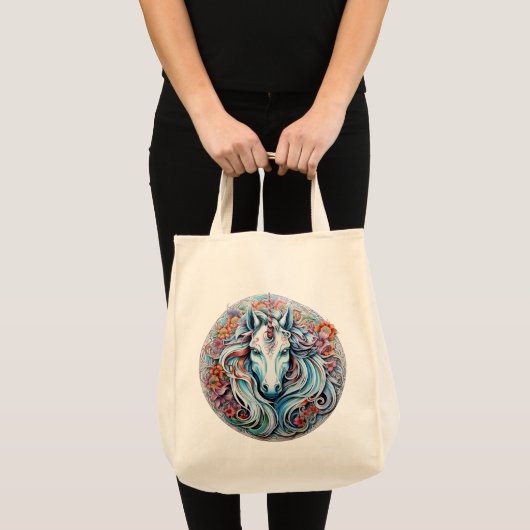Tote Bag Unicorne (Devant (produit))