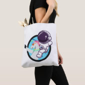 Tote Bag Unicorne astronaute (De près)