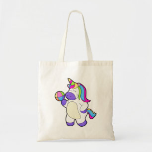 Tote Bag Unicorne avec volleyball