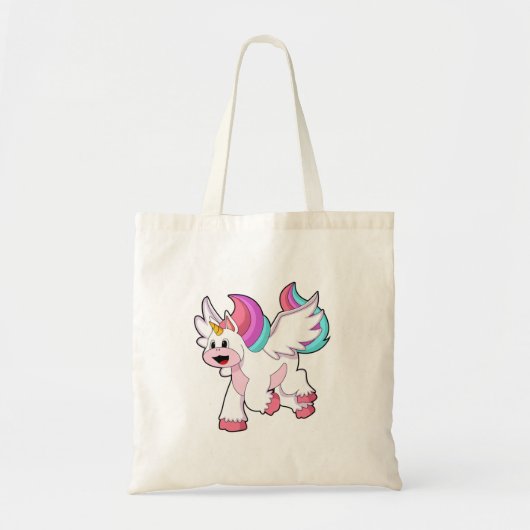 Tote Bag Unicorne avec Wing.PNG (Devant)