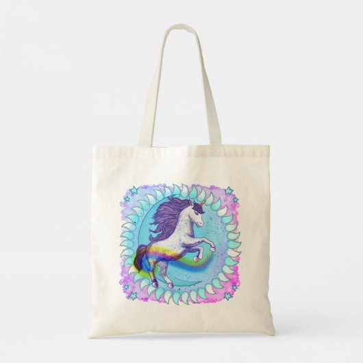 Tote Bag Unicorne en gras (Dos)