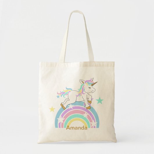 Tote Bag Unicorne magique (Devant)