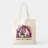 Tote Bag Unicorne Manger Ramen (Dos)
