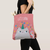 Tote Bag Unicorne rose mignonne (De près)