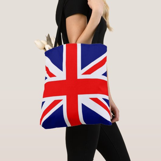 Tote Bag Union Jack britannique (De près)
