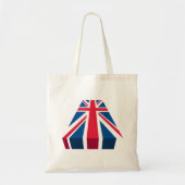 Tote Bag Union Jack, drapeau britannique en 3D (Devant)