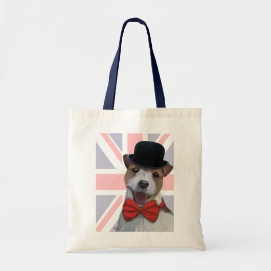 Tote Bag Union Jack Jack Russell (Devant)