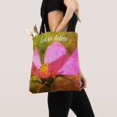 Tote Bag Unique Cosmos Fleur Art Personnalisé (De près)