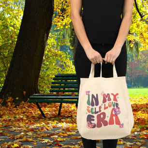 Tote Bag Unique dans mon amour de l'ère néon papillon et ét