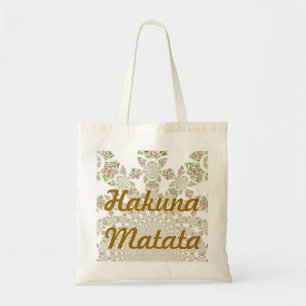 Tote Bag Unique Hakuna Matata Design : Vibes sereines