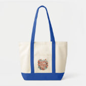 Tote Bag Unique Mère's Day Designs - Commandez maintenant! (Devant)
