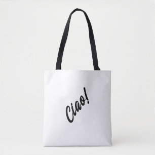 Tote Bag Unique tendance Italie Salutation Ciao