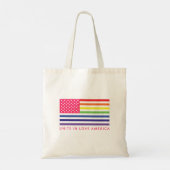Tote Bag Unite In Love America - (Dos)