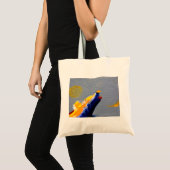 Tote Bag univers abstrait (Devant (produit))