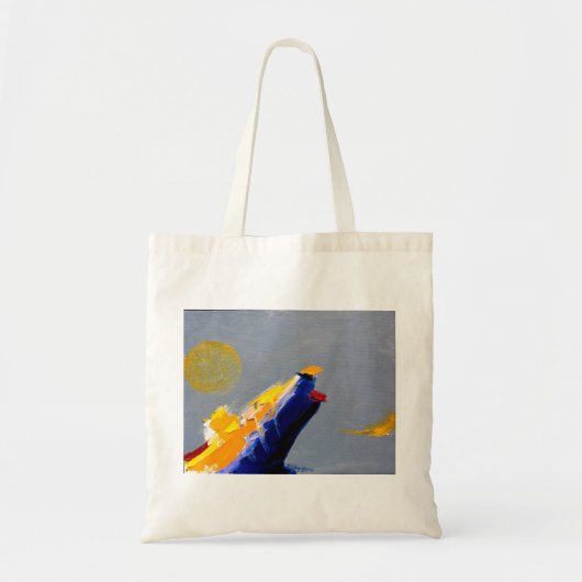 Tote Bag univers abstrait (Devant)