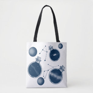 Tote Bag Univers dans une bouteille
